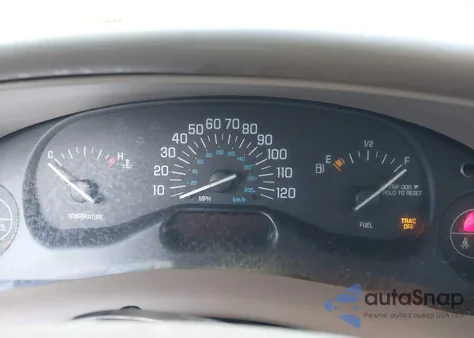 2002 Buick Century Custom z USA, uszkodzony, nr VIN 2G4WS52J121182009